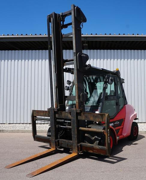 Linde H 80 D/900 EVO 396-03 - Diesel forklift: picture 1 Linde H 80 D/900 EVO 396-03 - Diesel forklift: picture 1