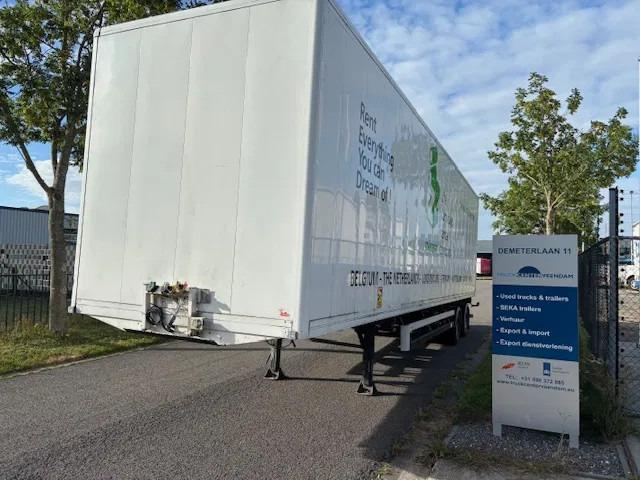 Verem 2 axle trailer combi Closed Box and curtain slider MOT 01-2026 - Closed box semi-trailer: picture 3 Verem 2 axle trailer combi Closed Box and curtain slider MOT 01-2026 - Closed box semi-trailer: picture 3