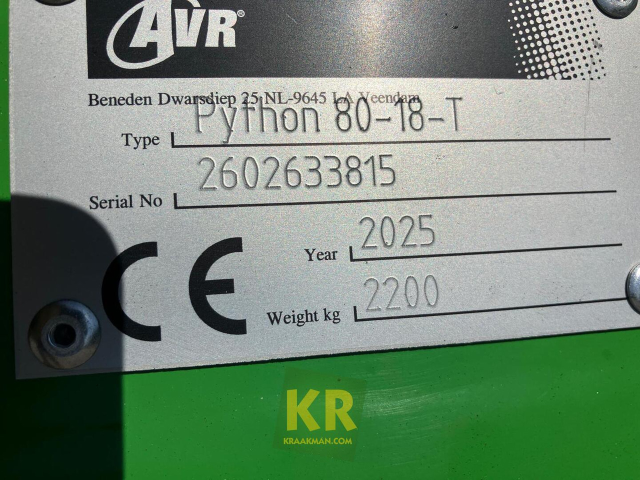 AVR PYTHON  - Belt conveyor: picture 4 AVR PYTHON  - Belt conveyor: picture 4