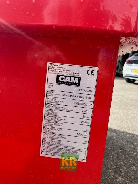 Cam MECH. SCHEPBAK 800L - Bucket: picture 2 Cam MECH. SCHEPBAK 800L - Bucket: picture 2