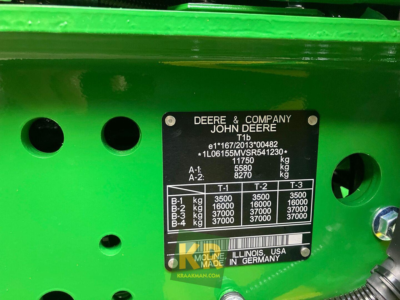 John Deere 6M 155  - Farm tractor: picture 4 John Deere 6M 155  - Farm tractor: picture 4