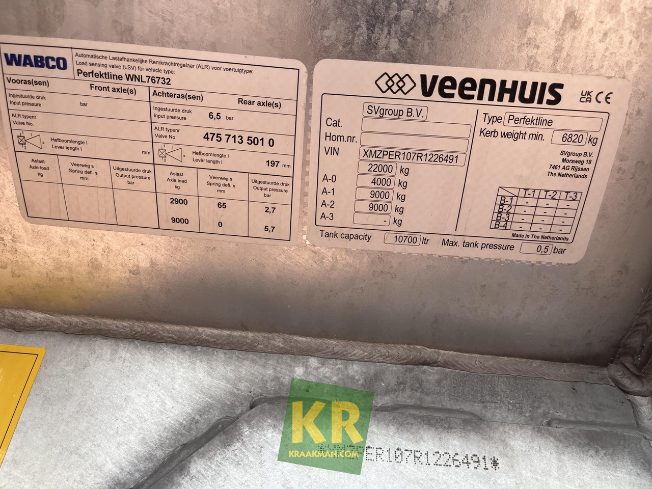 Veenhuis Perfektline - Slurry tanker: picture 4 Veenhuis Perfektline - Slurry tanker: picture 4