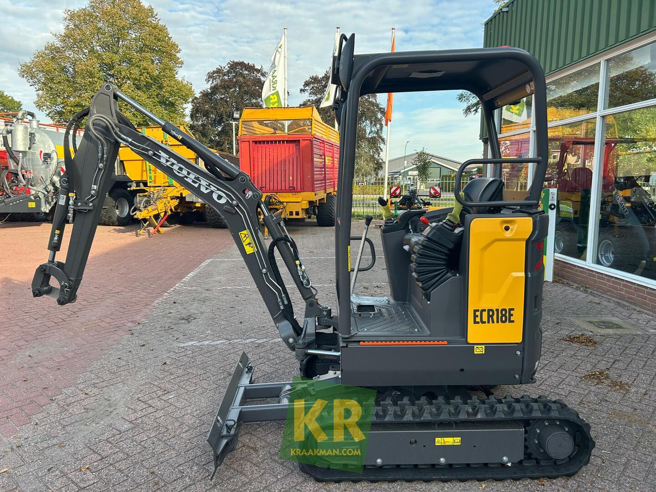 Volvo ECR 18E  - Mini excavator: picture 4 Volvo ECR 18E  - Mini excavator: picture 4