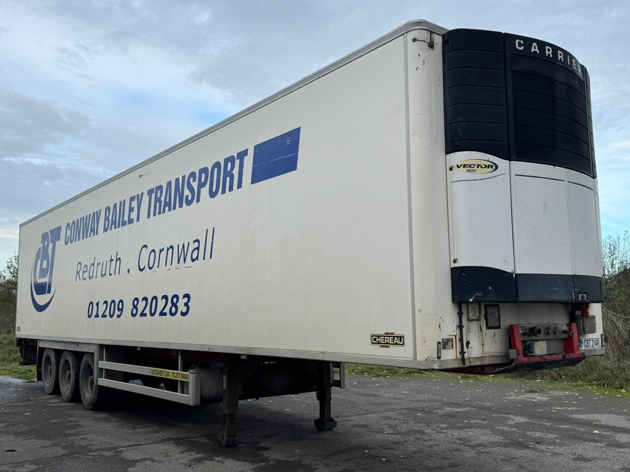 Chereau 2007 Vector 1800 – CBT214R - Refrigerator semi-trailer: picture 4 Chereau 2007 Vector 1800 – CBT214R - Refrigerator semi-trailer: picture 4