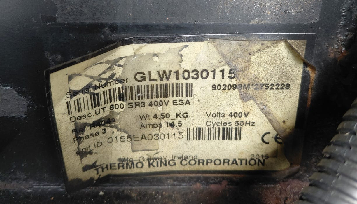 Thermo King UT-800 – GLW1030115 - Refrigerator unit: picture 2 Thermo King UT-800 – GLW1030115 - Refrigerator unit: picture 2