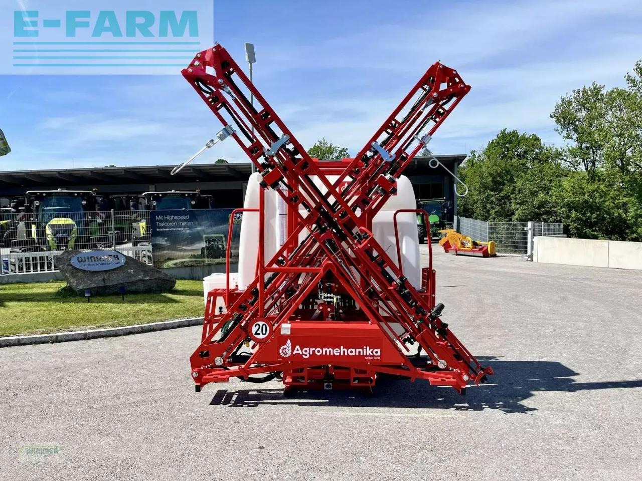 Agromehanika ags 1200 - Trailed sprayer: picture 1 Agromehanika ags 1200 - Trailed sprayer: picture 1