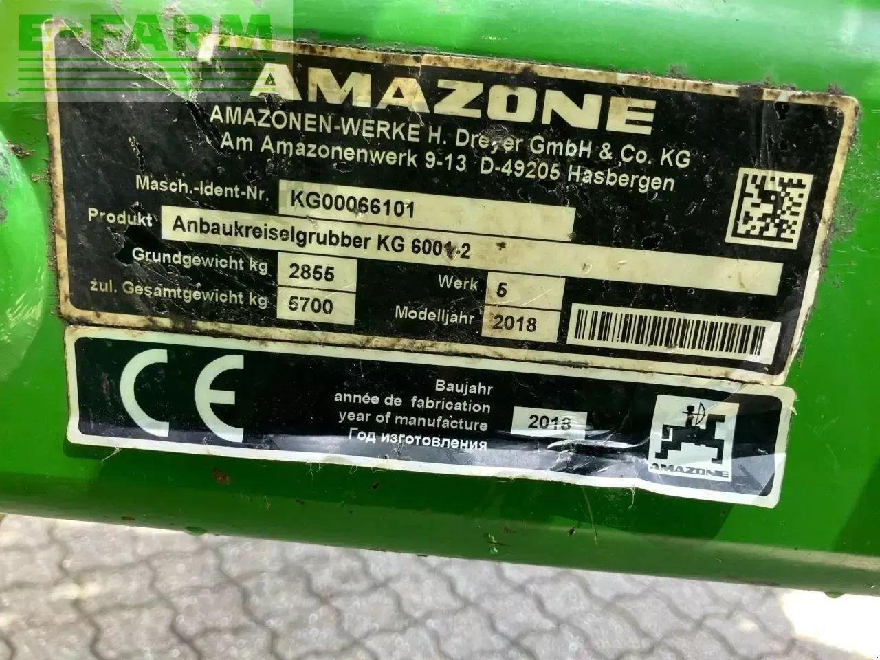 Combine seed drill Amazone amazone avant 6m. - kg600/2: picture 14