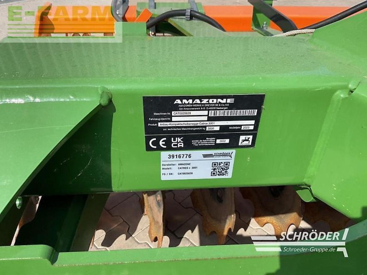 Amazone catros+ 3001 - Disc harrow: picture 3 Amazone catros+ 3001 - Disc harrow: picture 3