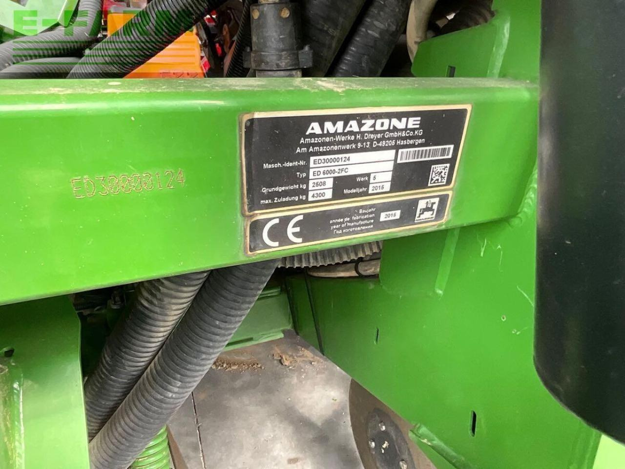 Amazone ed 6000-2 fc - Precision sowing machine: picture 2 Amazone ed 6000-2 fc - Precision sowing machine: picture 2