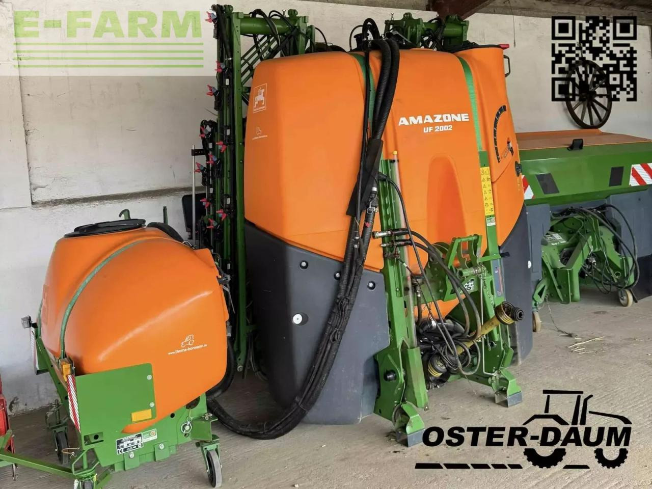 Amazone uf 2002 & ft 1001 - Trailed sprayer: picture 1 Amazone uf 2002 & ft 1001 - Trailed sprayer: picture 1