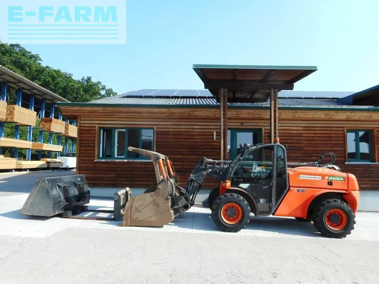 Ausa t307h ( 3t 7m ) nur 2,07 hoch u. 2,02 breit !! - Telescopic handler: picture 1 Ausa t307h ( 3t 7m ) nur 2,07 hoch u. 2,02 breit !! - Telescopic handler: picture 1