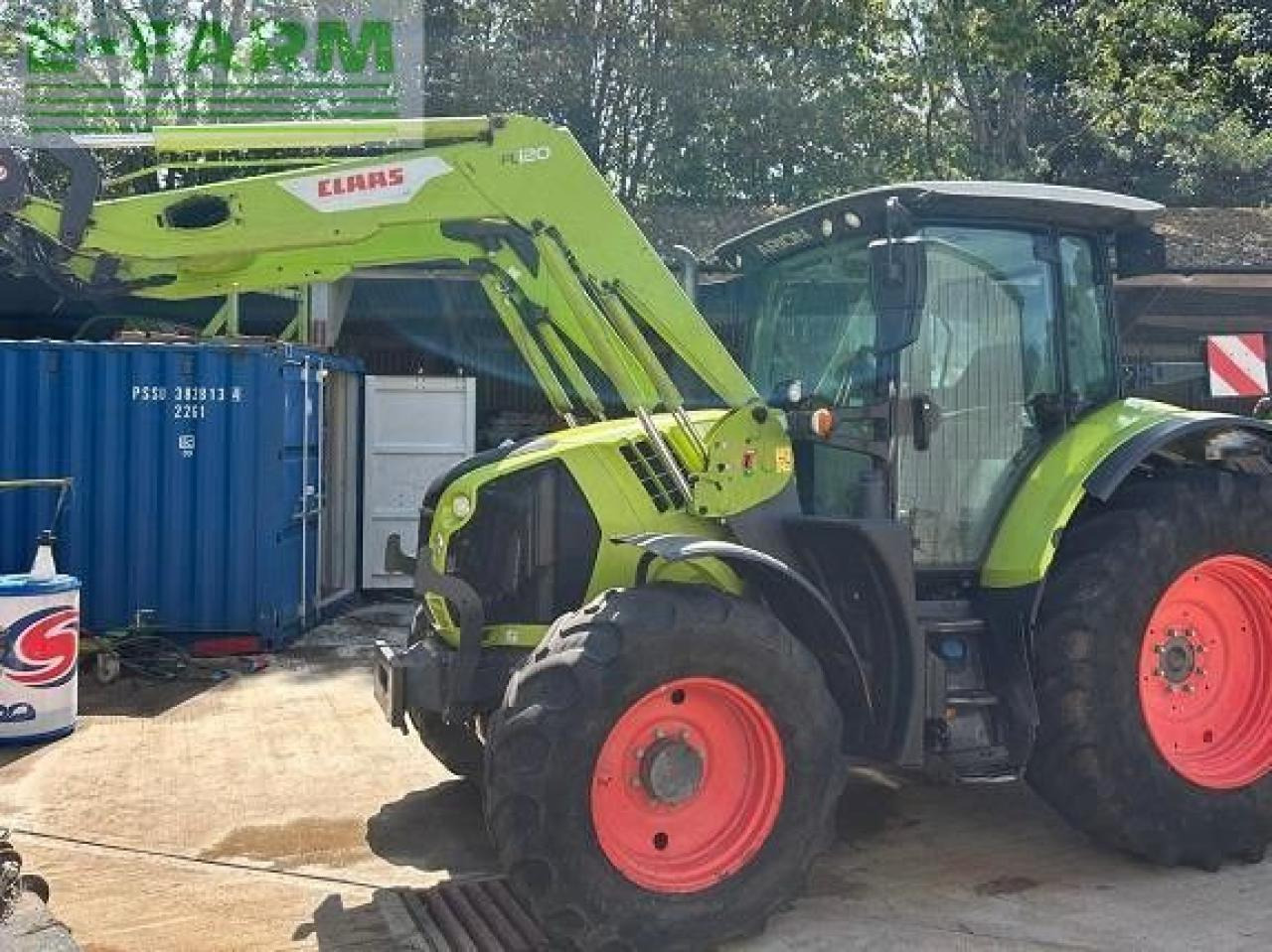 CLAAS ARION 550 CIS 40K CIS - Farm tractor: picture 2 CLAAS ARION 550 CIS 40K CIS - Farm tractor: picture 2