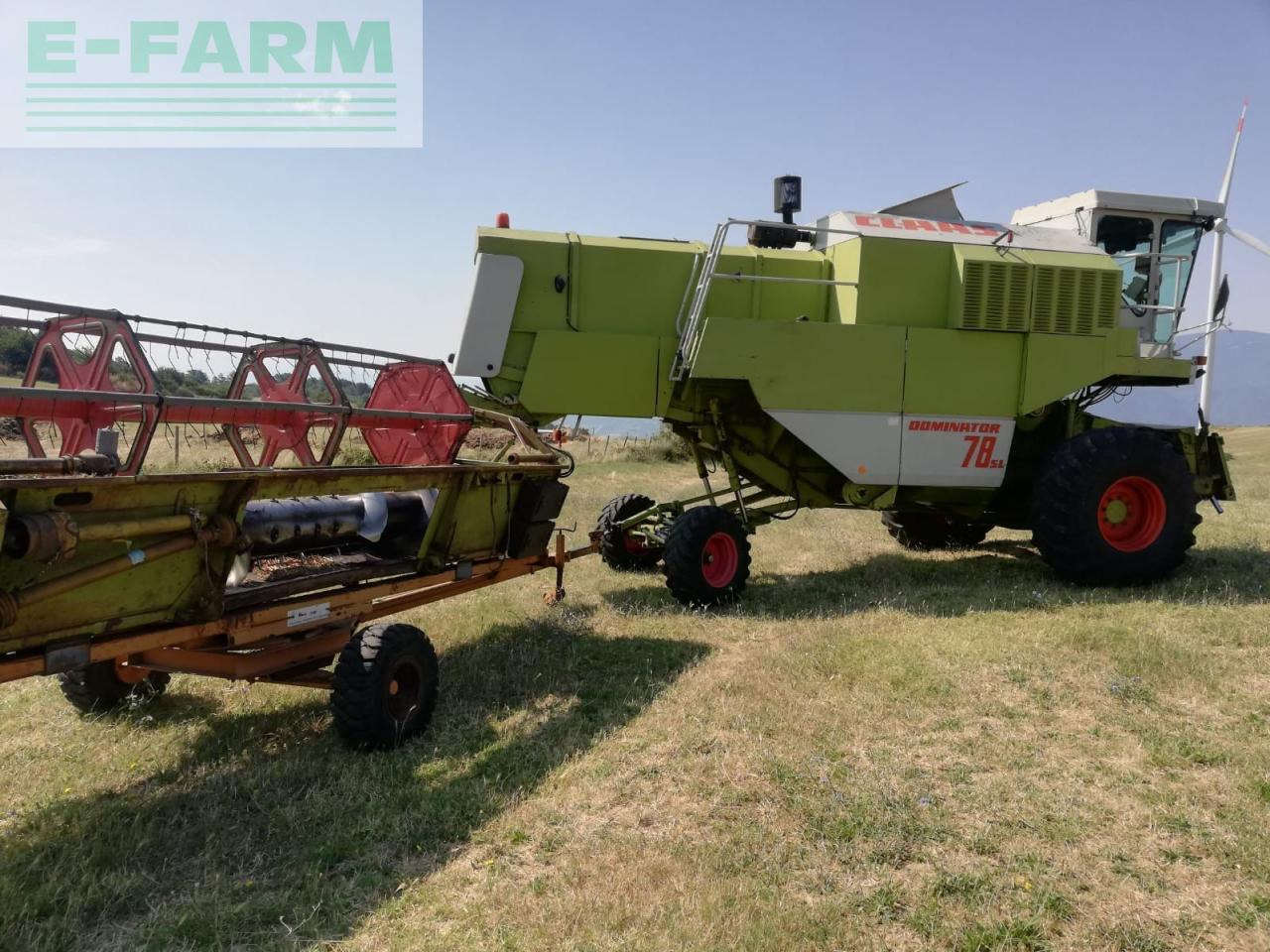 CLAAS CLAAS 78 SLH AL - Combine harvester: picture 1 CLAAS CLAAS 78 SLH AL - Combine harvester: picture 1