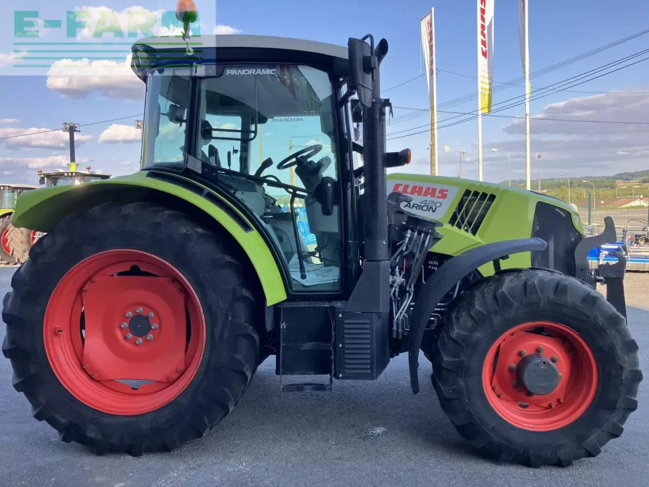 CLAAS arion 420 panoramic + batis - Farm tractor: picture 4 CLAAS arion 420 panoramic + batis - Farm tractor: picture 4