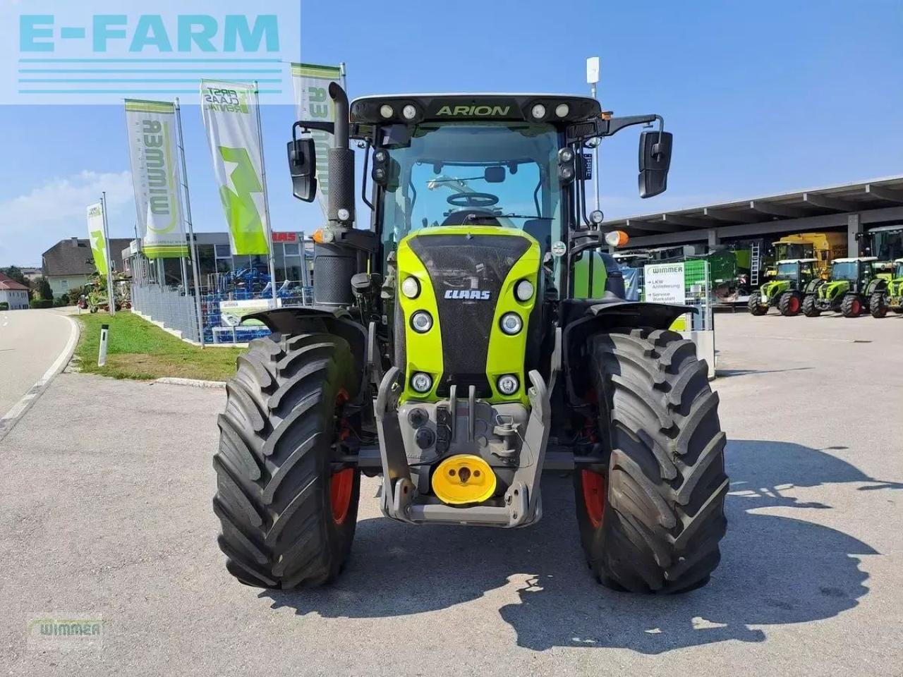 CLAAS arion 550 cis cmatic CMATIC CIS - Farm tractor: picture 4 CLAAS arion 550 cis cmatic CMATIC CIS - Farm tractor: picture 4
