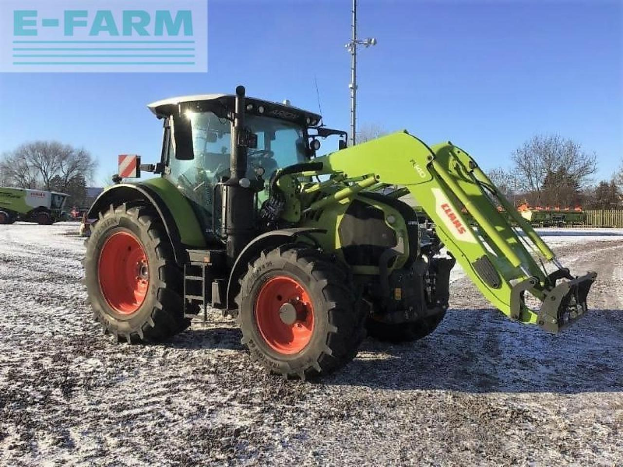 CLAAS arion 550 cmatic CMATIC - Farm tractor: picture 3 CLAAS arion 550 cmatic CMATIC - Farm tractor: picture 3