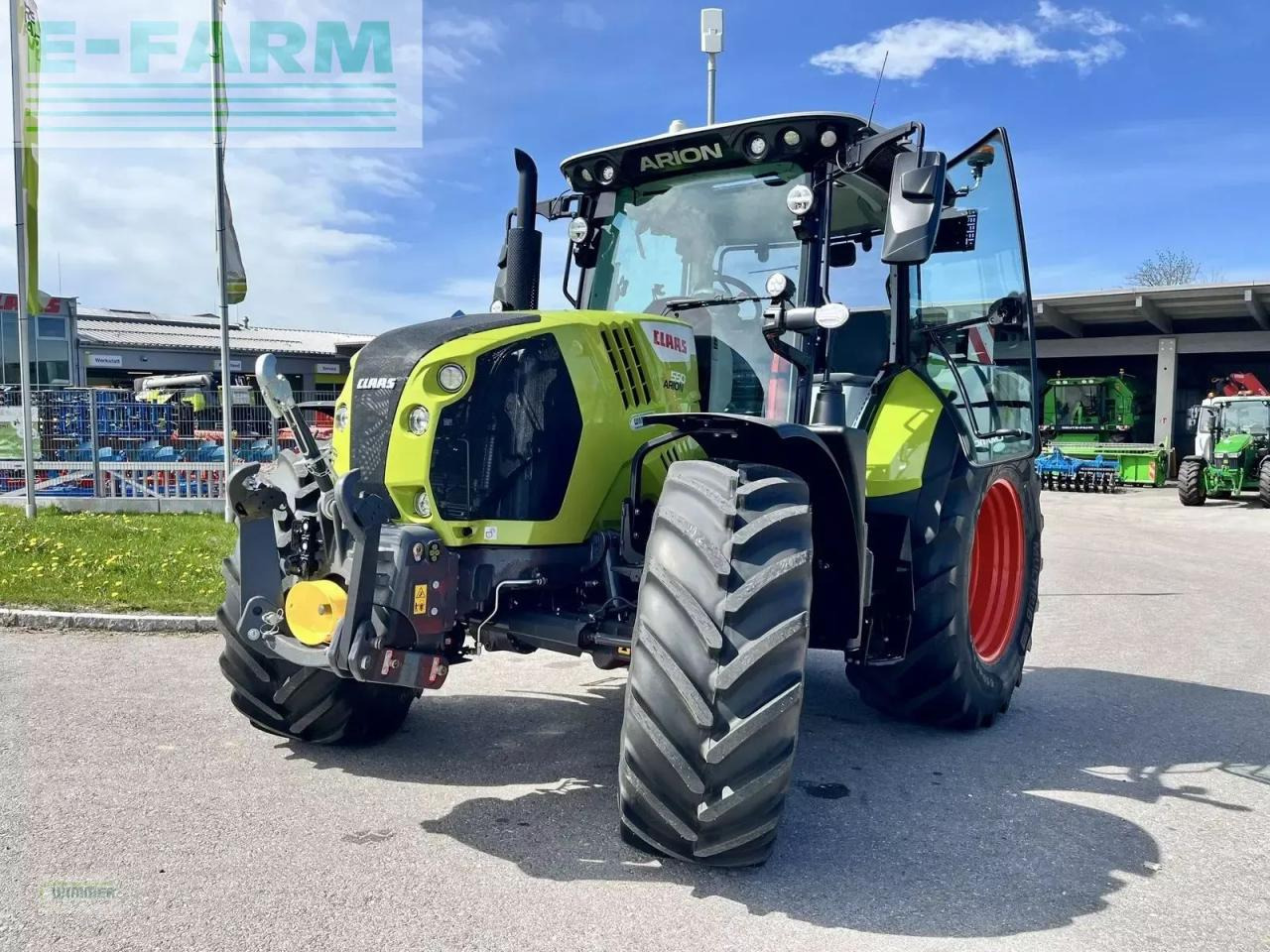 CLAAS arion 550 cmatic cbis CMATIC CEBIS - Farm tractor: picture 3 CLAAS arion 550 cmatic cbis CMATIC CEBIS - Farm tractor: picture 3