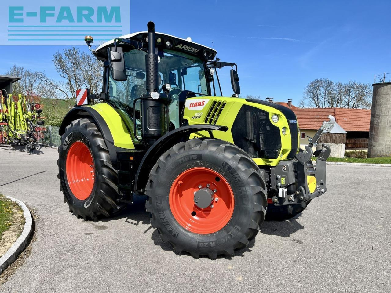 CLAAS arion 550 cmatic cbis CMATIC CEBIS - Farm tractor: picture 1 CLAAS arion 550 cmatic cbis CMATIC CEBIS - Farm tractor: picture 1