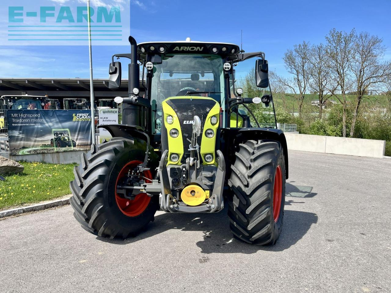CLAAS arion 550 cmatic cbis CMATIC CEBIS - Farm tractor: picture 2 CLAAS arion 550 cmatic cbis CMATIC CEBIS - Farm tractor: picture 2