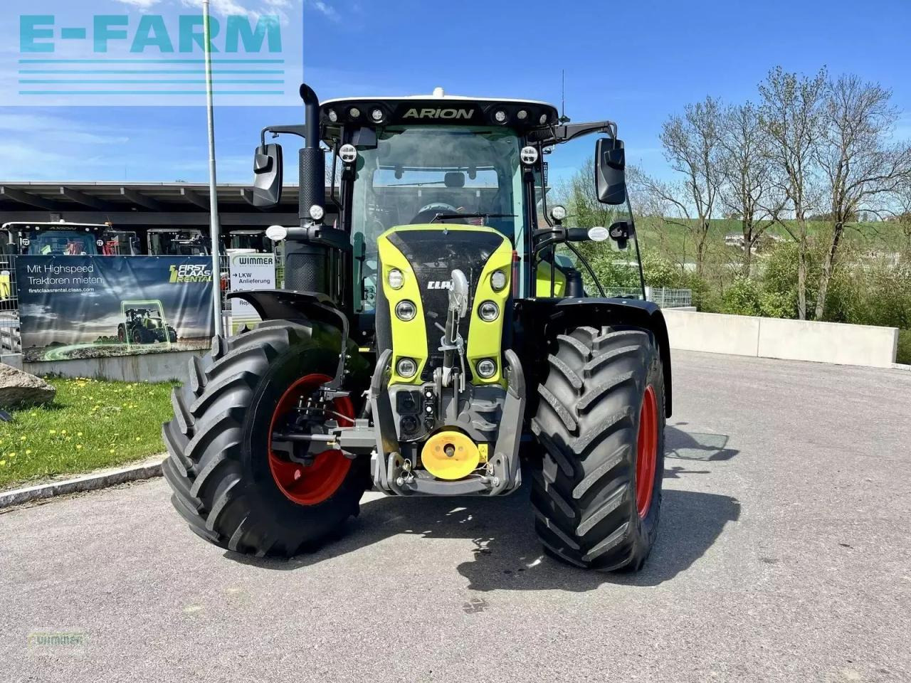 CLAAS arion 550 cmatic cebis CMATIC CEBIS - Farm tractor: picture 2 CLAAS arion 550 cmatic cebis CMATIC CEBIS - Farm tractor: picture 2