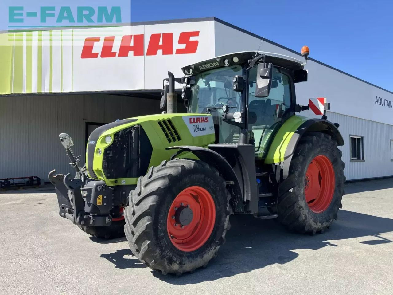 CLAAS arion 610 c-matic + s10 - Farm tractor: picture 1 CLAAS arion 610 c-matic + s10 - Farm tractor: picture 1