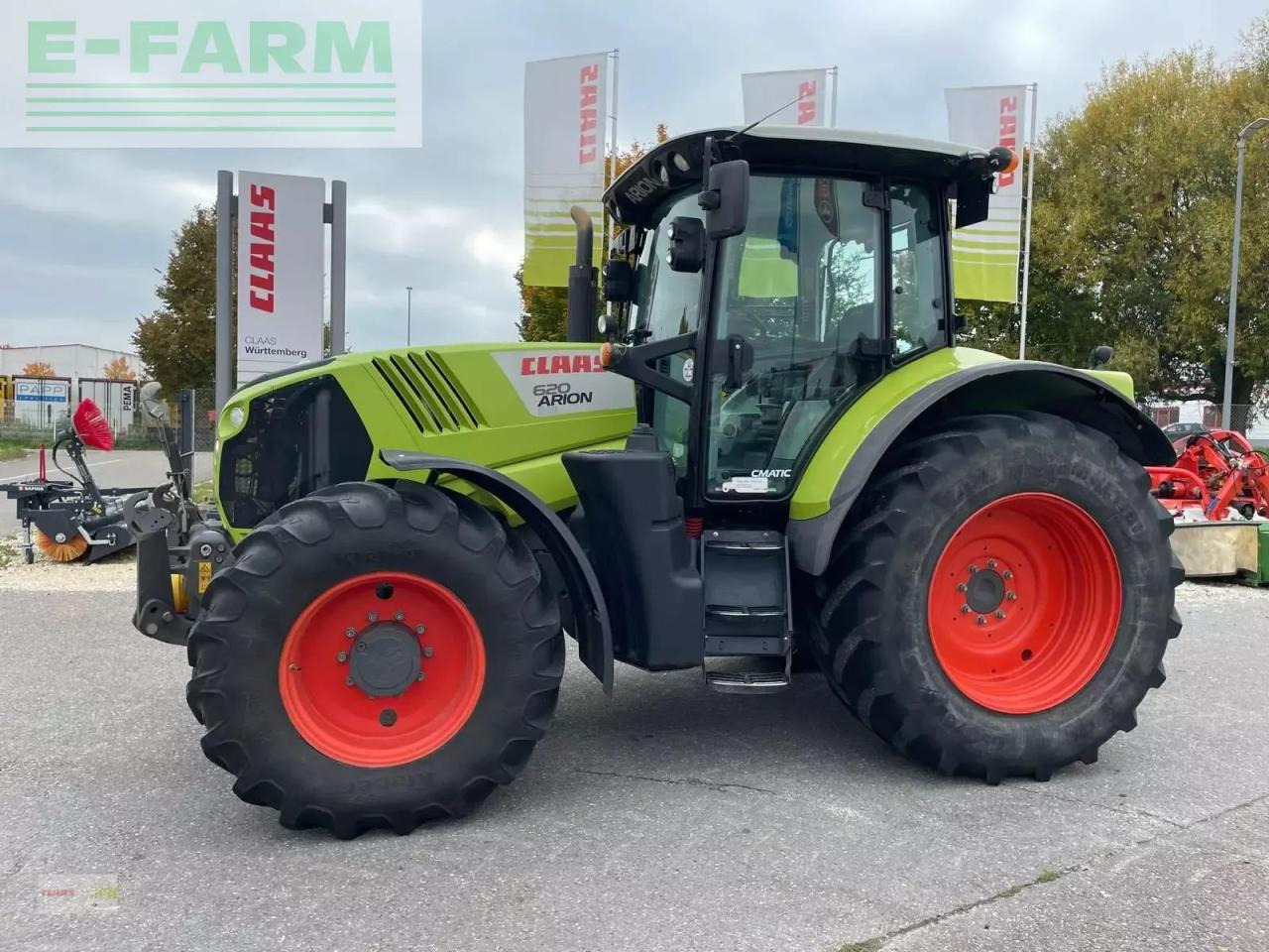 CLAAS arion 620 cmatic cebis CMATIC CEBIS - Farm tractor: picture 3 CLAAS arion 620 cmatic cebis CMATIC CEBIS - Farm tractor: picture 3