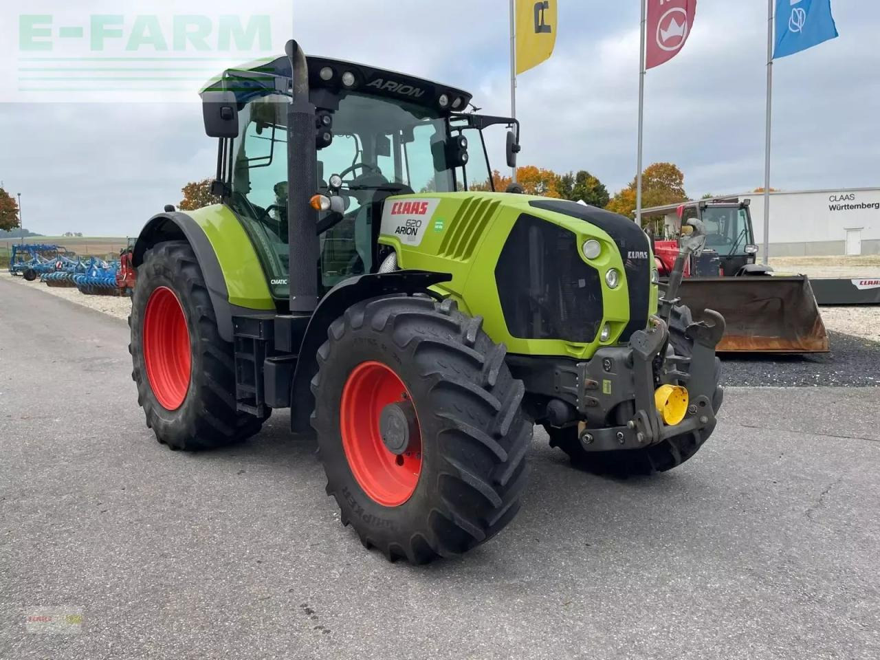 CLAAS arion 620 cmatic cebis CMATIC CEBIS - Farm tractor: picture 1 CLAAS arion 620 cmatic cebis CMATIC CEBIS - Farm tractor: picture 1