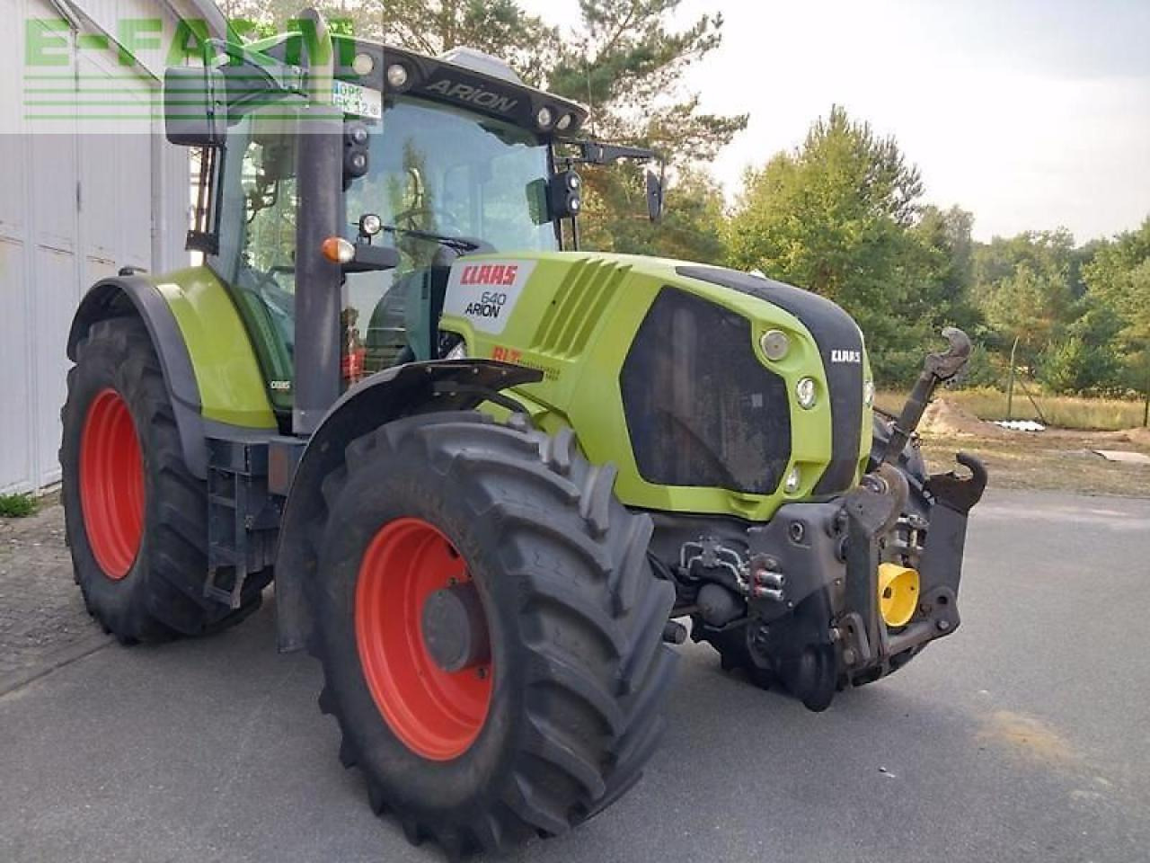 CLAAS arion 640 - Farm tractor: picture 1 CLAAS arion 640 - Farm tractor: picture 1