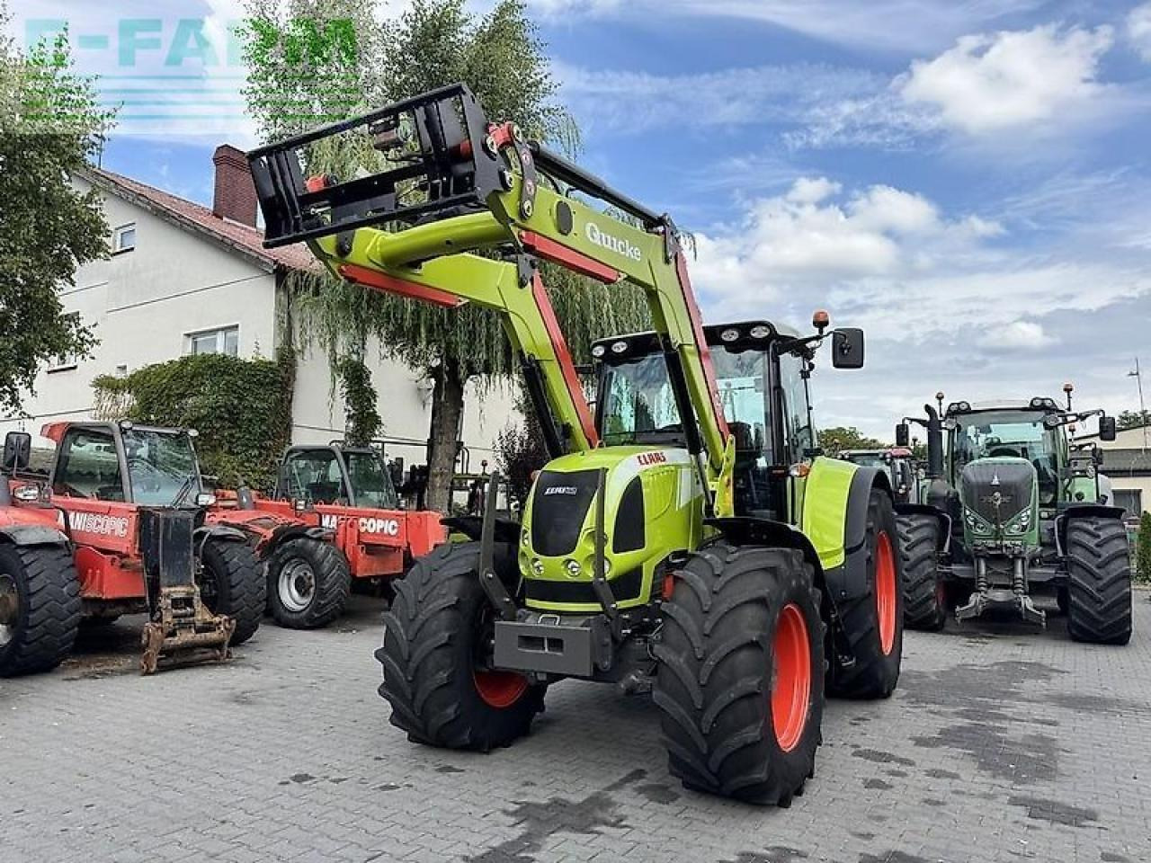 CLAAS arion 640 cis + quicke q65 CIS - Farm tractor: picture 2 CLAAS arion 640 cis + quicke q65 CIS - Farm tractor: picture 2