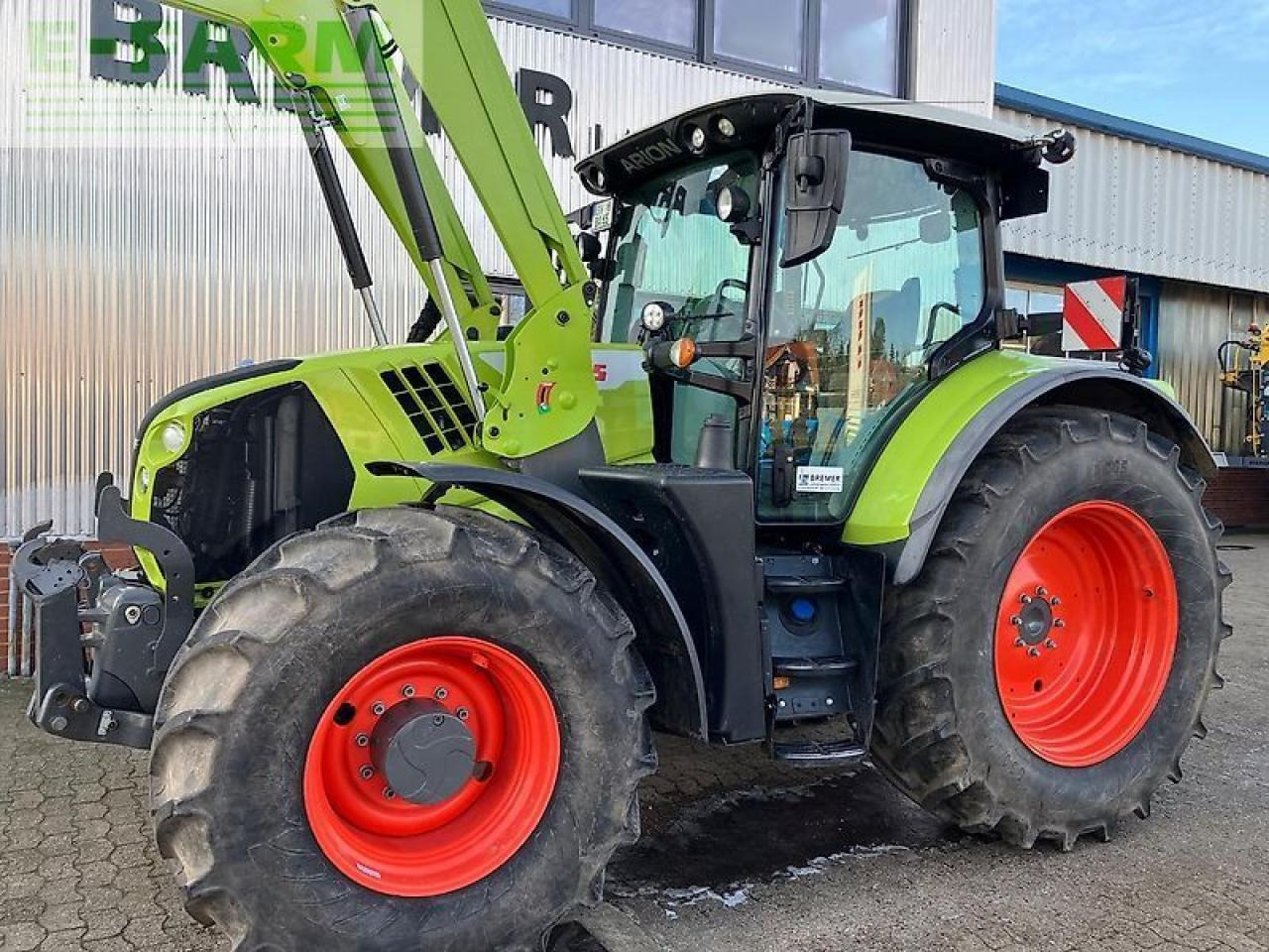 CLAAS arion 650 cis + fl140 + maxi-care CIS+ - Farm tractor: picture 2 CLAAS arion 650 cis + fl140 + maxi-care CIS+ - Farm tractor: picture 2