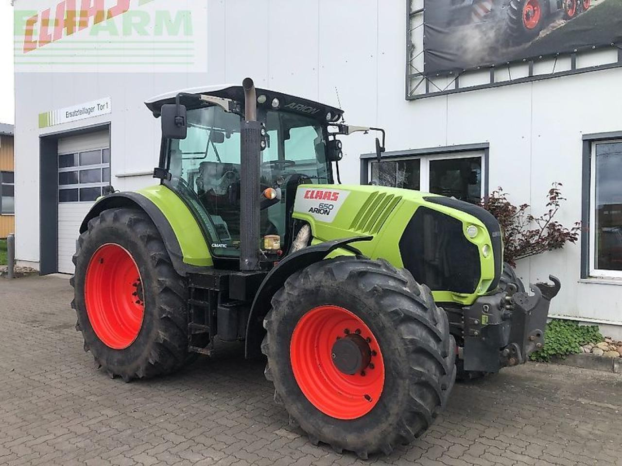 CLAAS arion 650 cmatic CMATIC - Farm tractor: picture 2 CLAAS arion 650 cmatic CMATIC - Farm tractor: picture 2