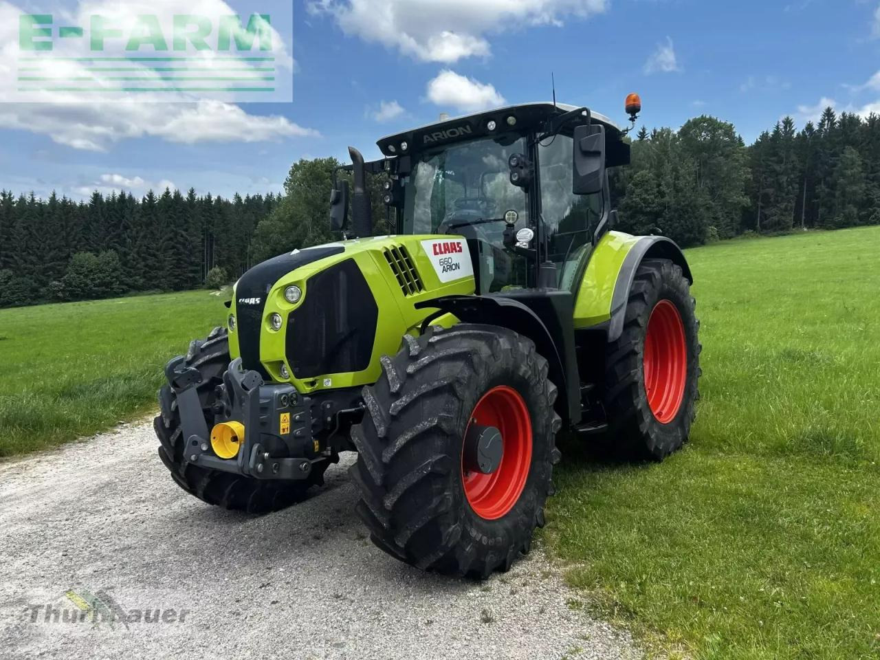 CLAAS arion 660 cmatic - Farm tractor: picture 1 CLAAS arion 660 cmatic - Farm tractor: picture 1