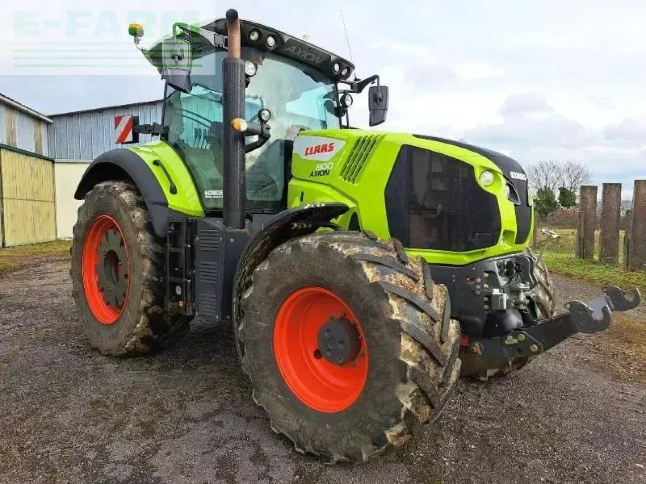 CLAAS axion 800 - Farm tractor: picture 1 CLAAS axion 800 - Farm tractor: picture 1