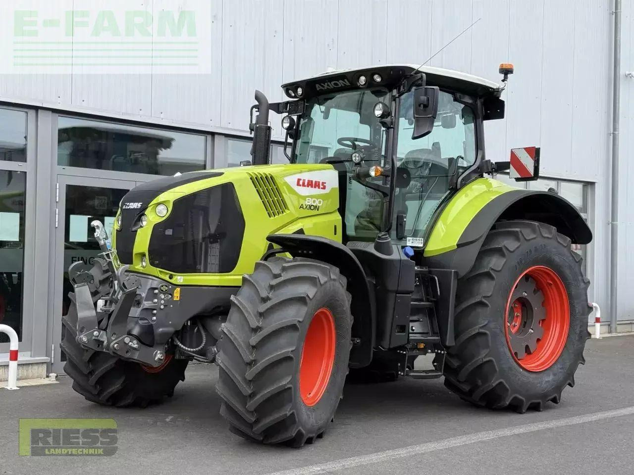 CLAAS axion 800 cis+ hexashift HEXASHIFT CIS+ - Farm tractor: picture 1 CLAAS axion 800 cis+ hexashift HEXASHIFT CIS+ - Farm tractor: picture 1