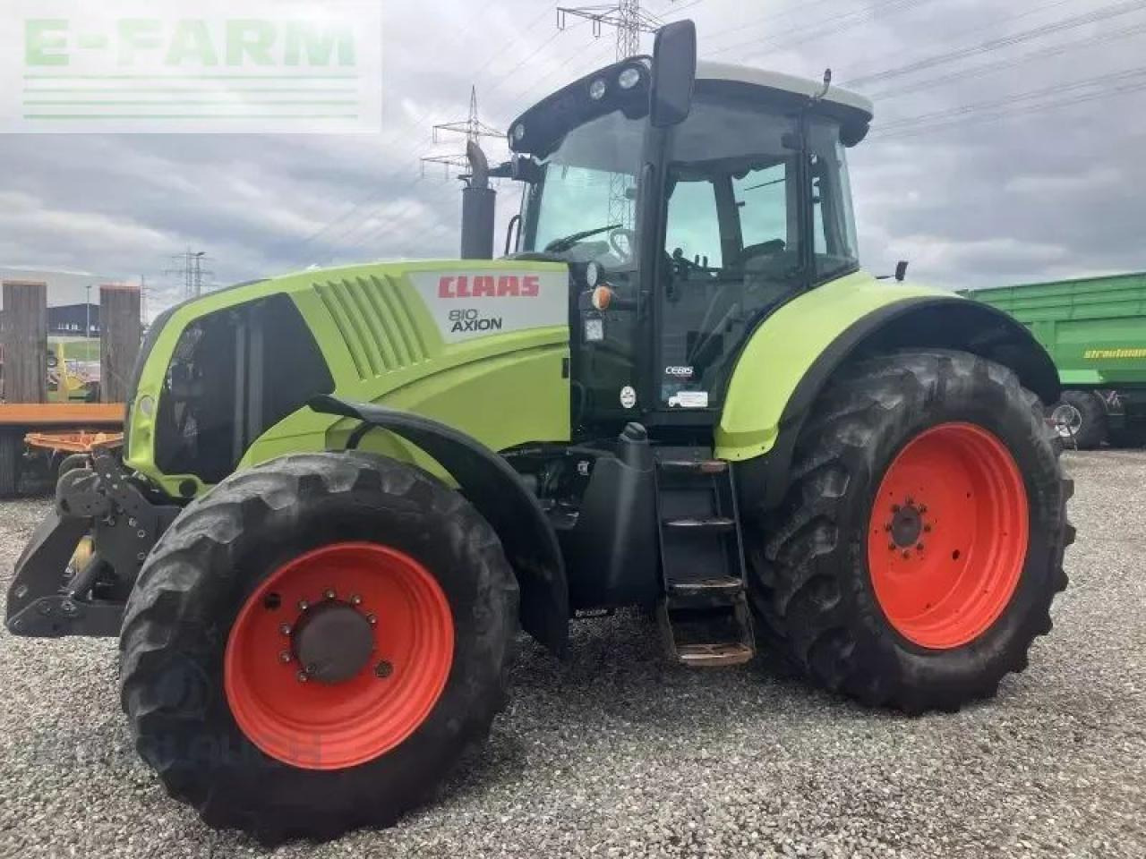CLAAS axion 810 c-matic CMATIC - Farm tractor: picture 2 CLAAS axion 810 c-matic CMATIC - Farm tractor: picture 2