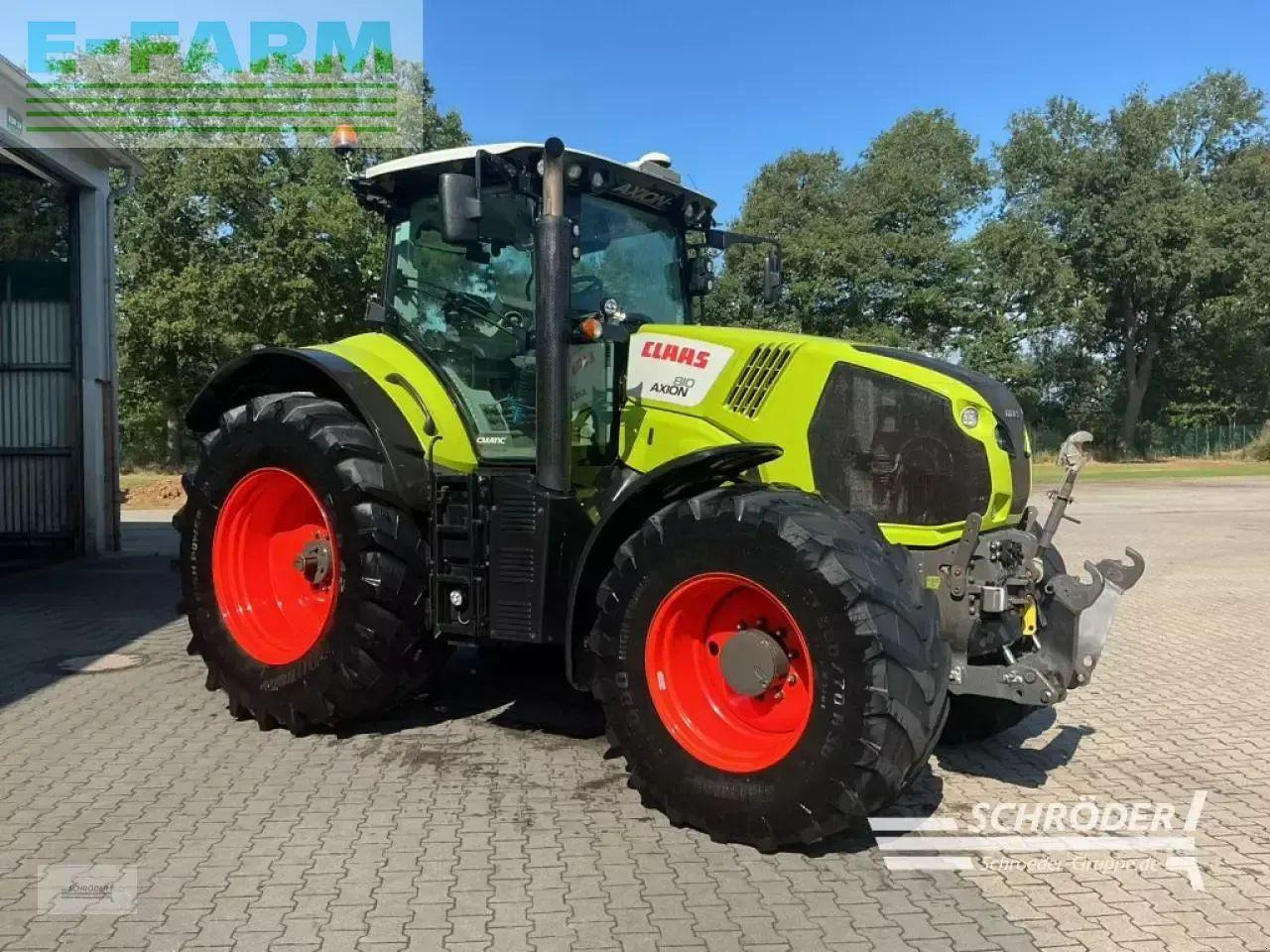 CLAAS axion 810 c-matic | rtk | s10 terminal CMATIC - Farm tractor: picture 4 CLAAS axion 810 c-matic | rtk | s10 terminal CMATIC - Farm tractor: picture 4