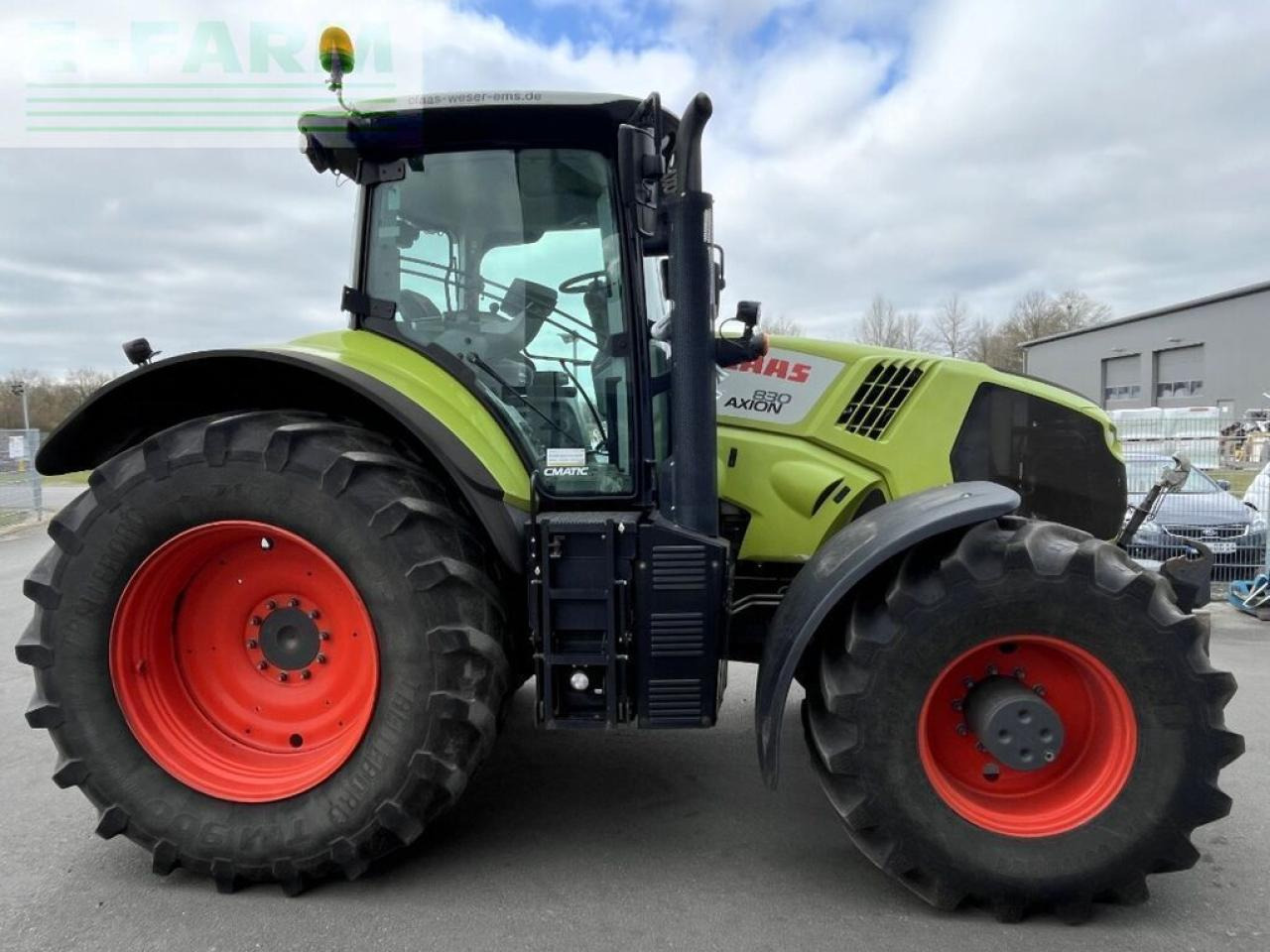 CLAAS axion 830 cmatic cebis, fkh CMATIC CEBIS - Farm tractor: picture 4 CLAAS axion 830 cmatic cebis, fkh CMATIC CEBIS - Farm tractor: picture 4