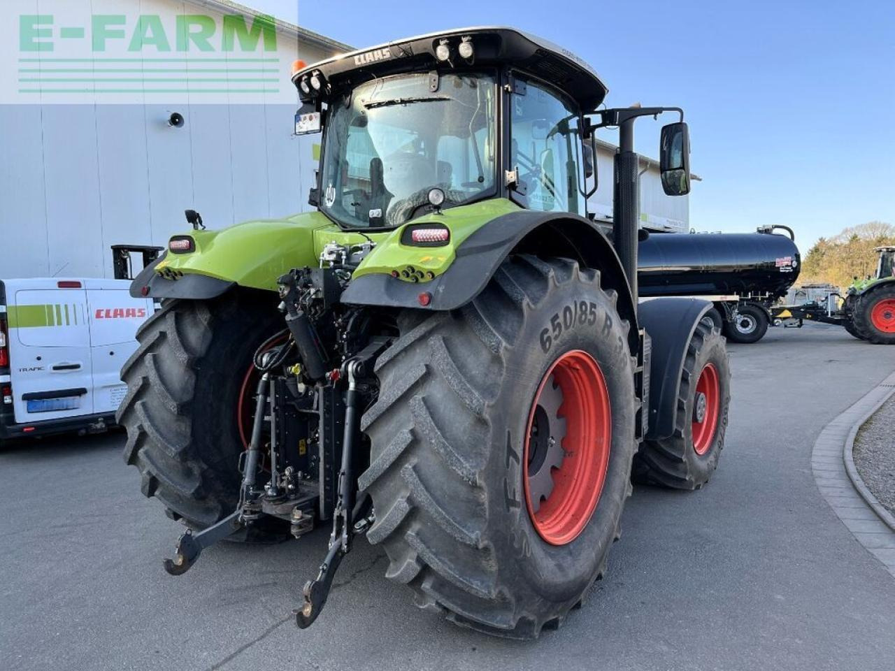 CLAAS axion 830 cmatic cebis, fkh + fzw, nur 3.965 h. CMATIC CEBIS - Farm tractor: picture 2 CLAAS axion 830 cmatic cebis, fkh + fzw, nur 3.965 h. CMATIC CEBIS - Farm tractor: picture 2