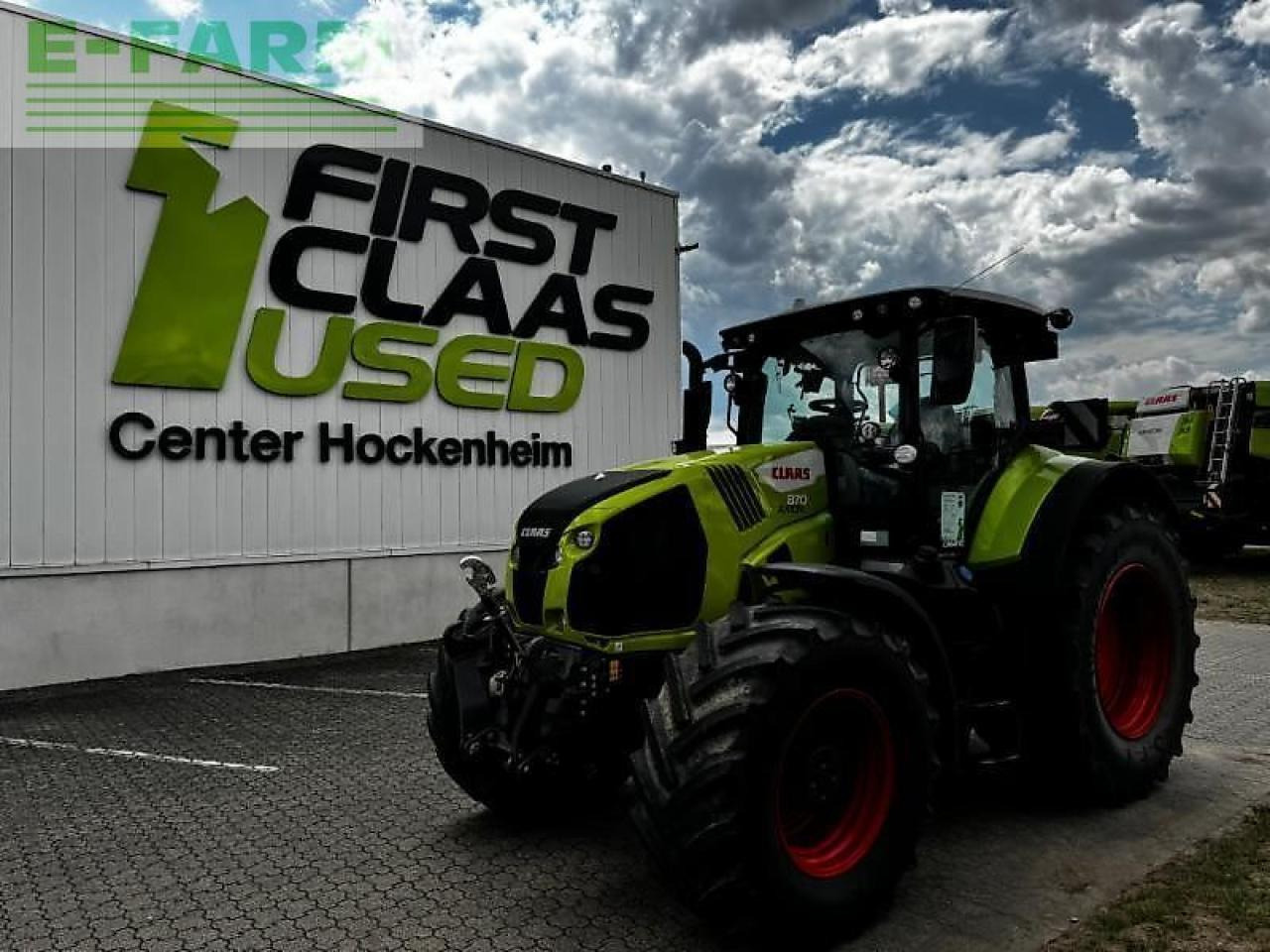 CLAAS axion 870 - Farm tractor: picture 1 CLAAS axion 870 - Farm tractor: picture 1
