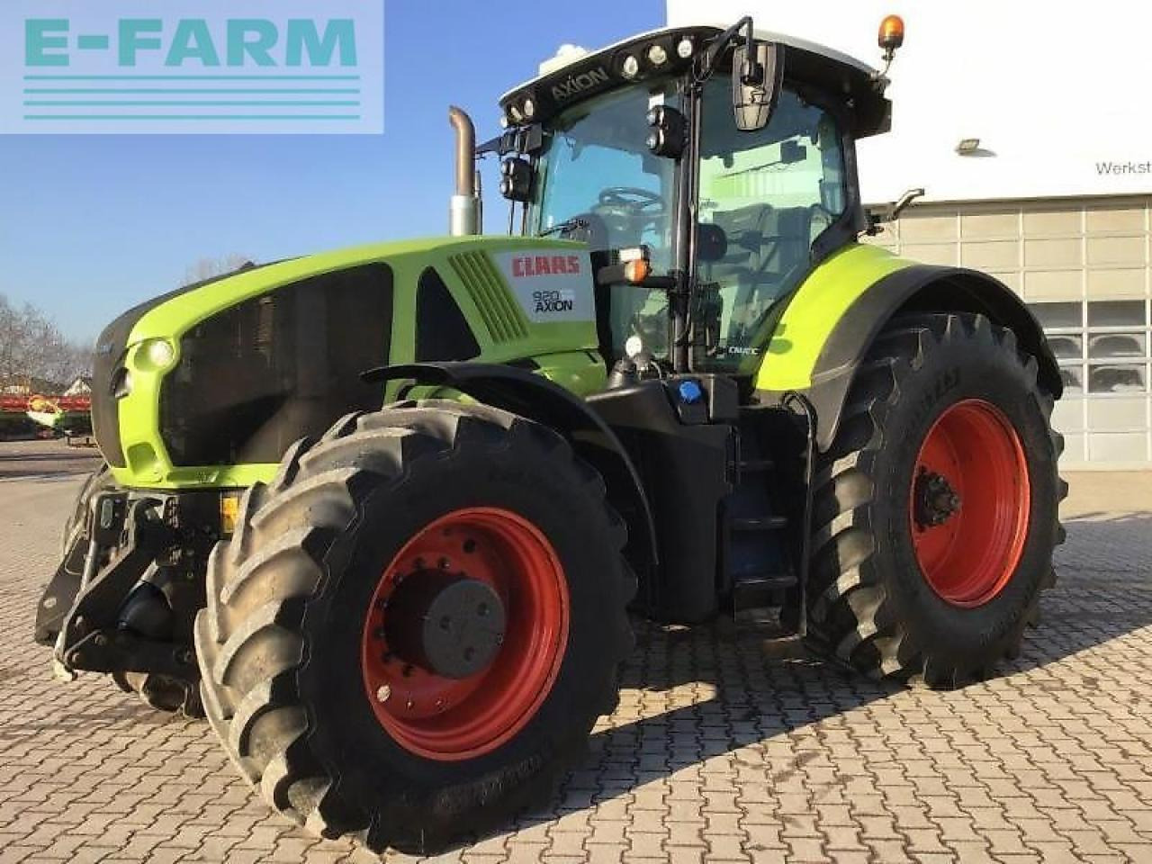 CLAAS axion 920 - Farm tractor: picture 1 CLAAS axion 920 - Farm tractor: picture 1