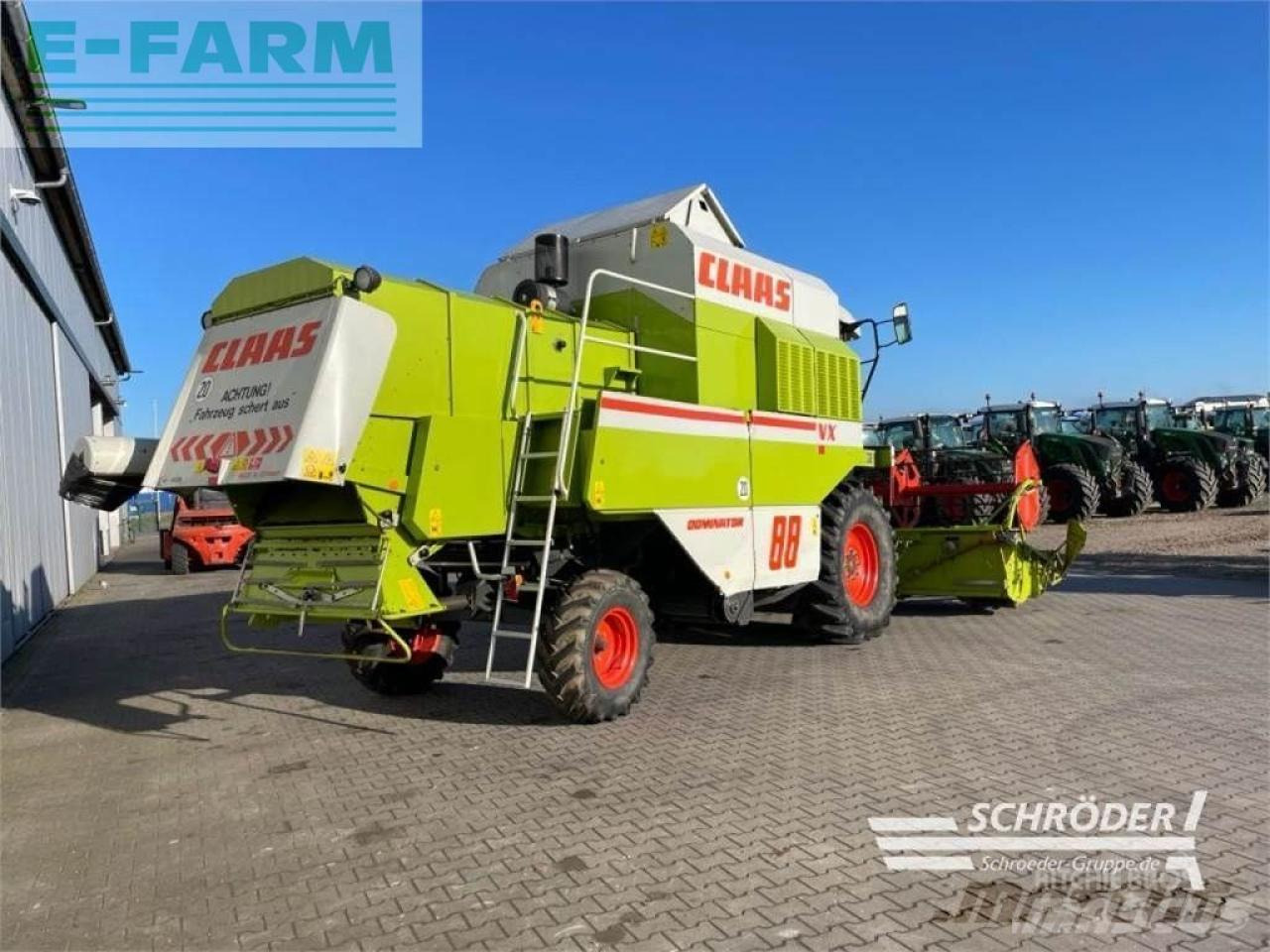CLAAS dominator 88 vx - Combine harvester: picture 4 CLAAS dominator 88 vx - Combine harvester: picture 4
