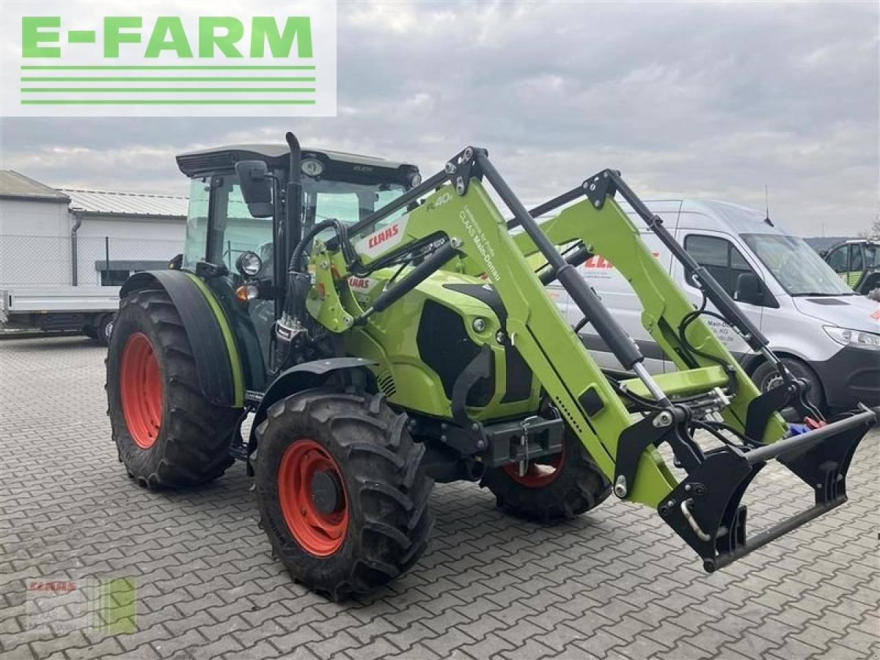 CLAAS elios 210 kabine classic+fl40e - Farm tractor: picture 1 CLAAS elios 210 kabine classic+fl40e - Farm tractor: picture 1