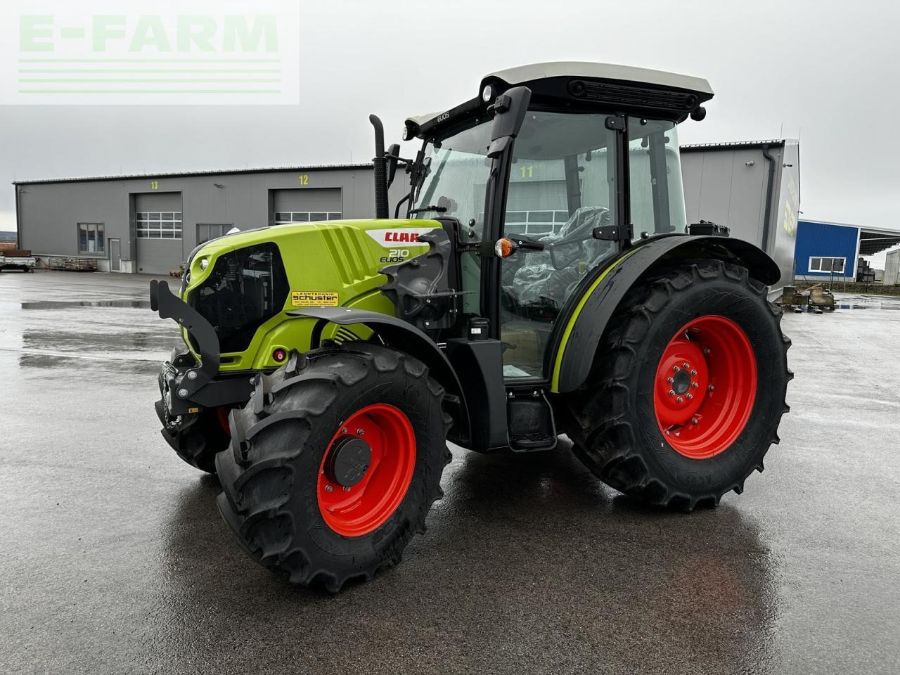 CLAAS elios 210 (kabine mit glasdach) - Farm tractor: picture 1 CLAAS elios 210 (kabine mit glasdach) - Farm tractor: picture 1