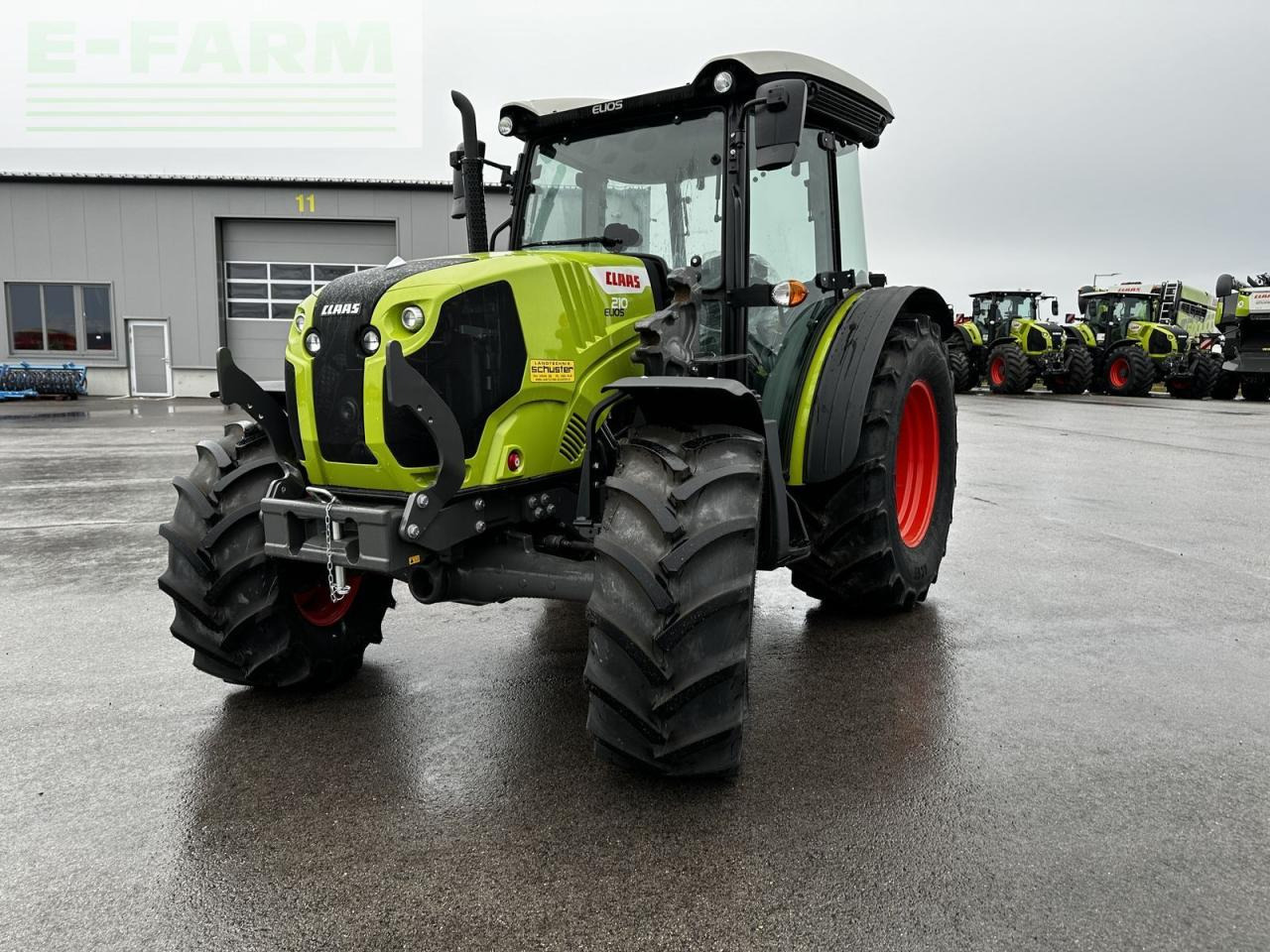 CLAAS elios 210 (kabine mit glasdach) - Farm tractor: picture 2 CLAAS elios 210 (kabine mit glasdach) - Farm tractor: picture 2