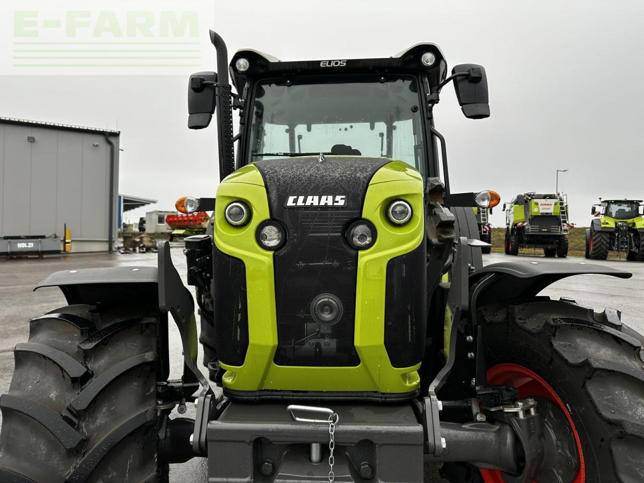 CLAAS elios 210 (kabine mit glasdach) - Farm tractor: picture 3 CLAAS elios 210 (kabine mit glasdach) - Farm tractor: picture 3