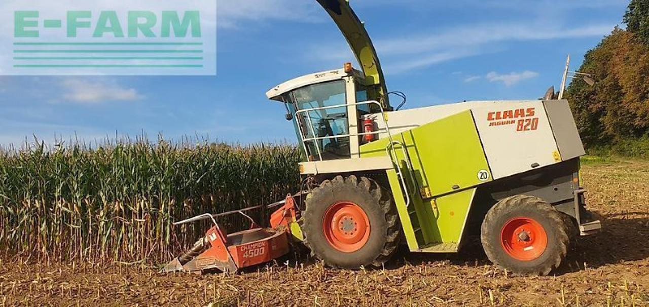 CLAAS jaguar 820 - Forage harvester: picture 1 CLAAS jaguar 820 - Forage harvester: picture 1