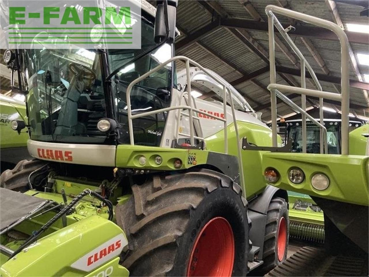CLAAS jaguar 950-4wd 502 model - Forage harvester attachment: picture 2 CLAAS jaguar 950-4wd 502 model - Forage harvester attachment: picture 2
