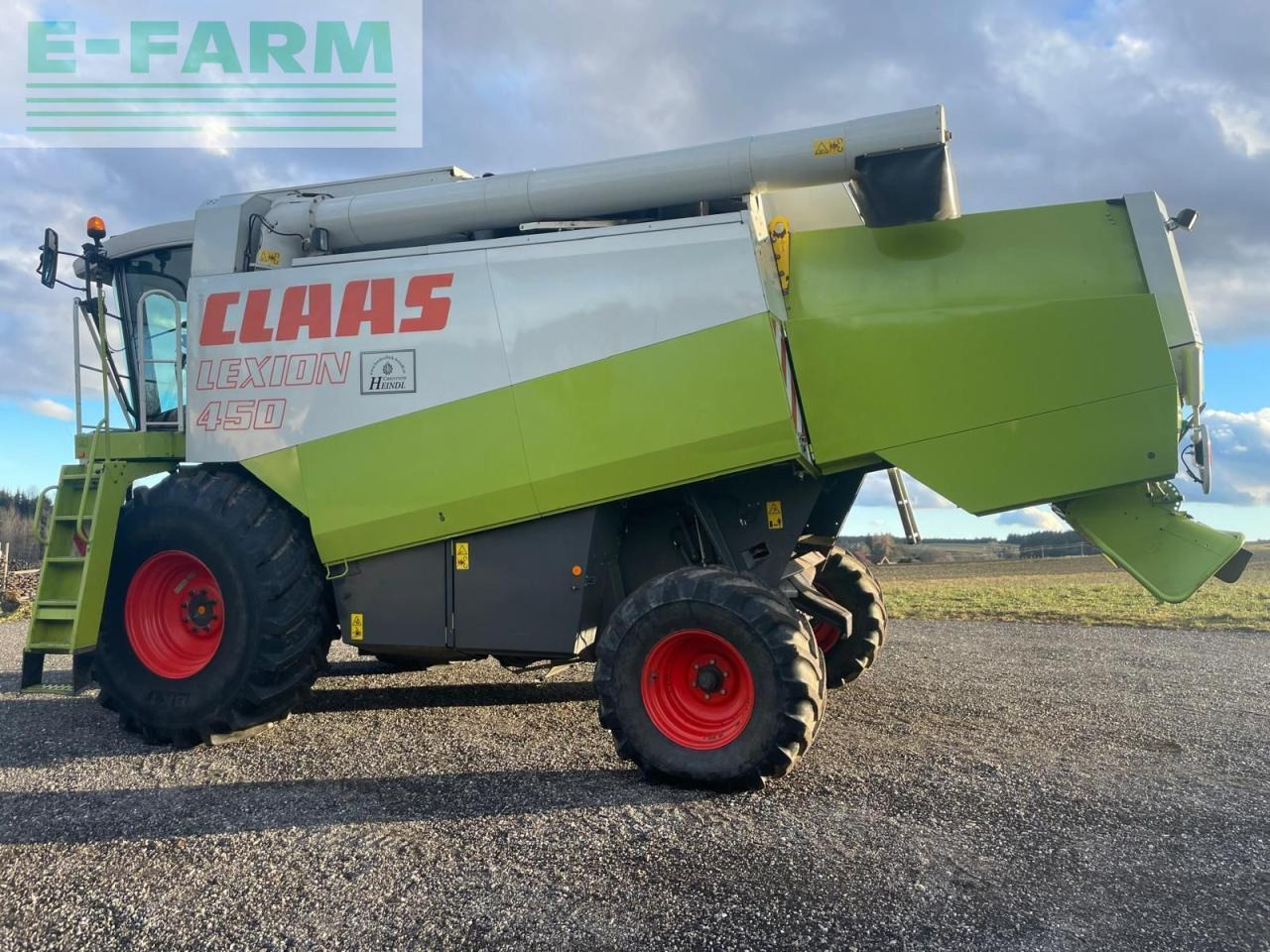 Combine harvester CLAAS lexion 450: picture 7