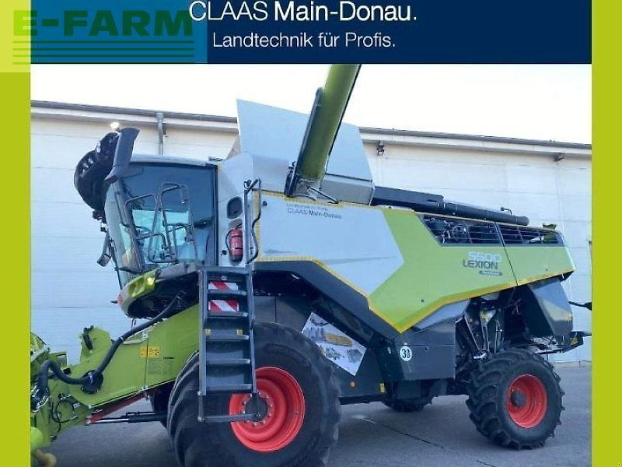 CLAAS lexion 5500 montana allrad - Combine harvester: picture 1 CLAAS lexion 5500 montana allrad - Combine harvester: picture 1