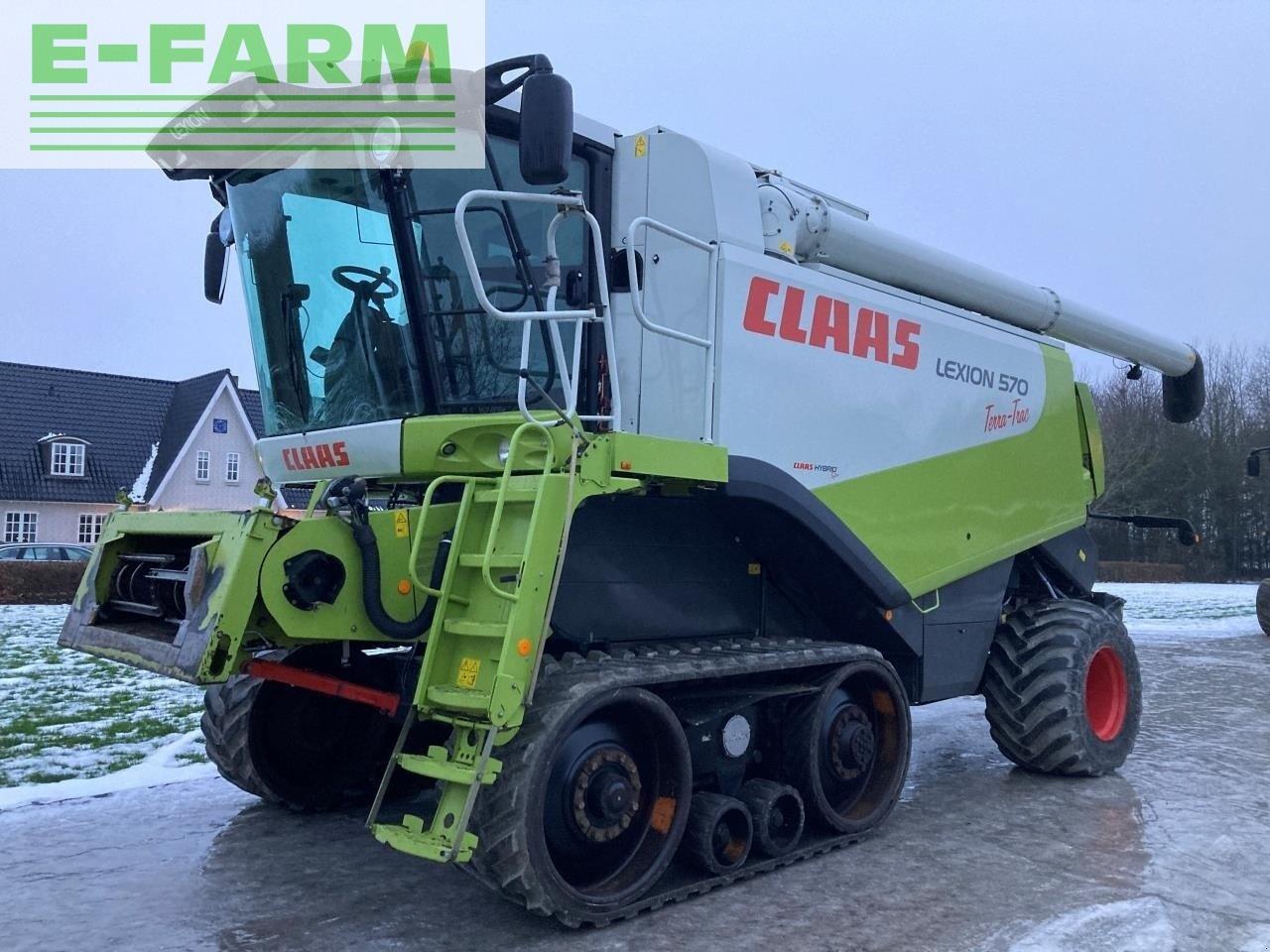 CLAAS lexion 570 tt 4-wd - Combine harvester: picture 1 CLAAS lexion 570 tt 4-wd - Combine harvester: picture 1